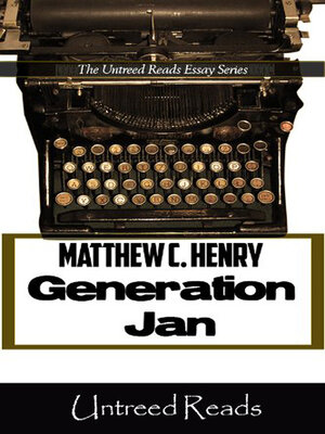 cover image of Generation Jan